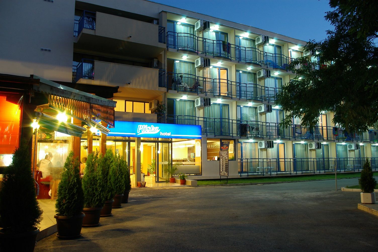 Hotel Pliska - All Inclusive Light Slăntjev Brjag Exteriör bild